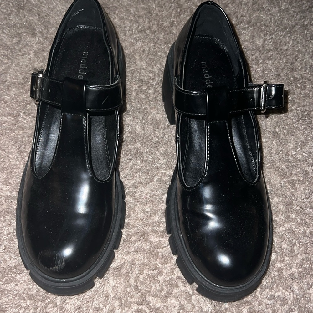 Black Madden Girl Maryjane shoes women/6.5